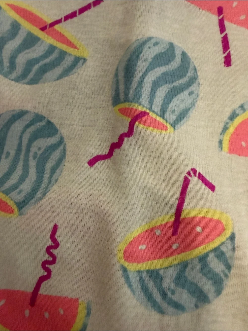 NWT - Carter's Child of Mine Toddler WATERMELON Pajama Set (12 months)